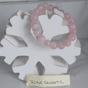 8mm Rose Quartz Bracelet